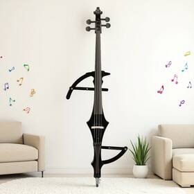 Jt-41834120 Jutoop 4/4 Full Size Electric Cello Set For Beginners - Piano Finish Z-shaped And Black Jt-41834120 Jutoop 4/4 Full Size Electric Cello Set For Beginners - Piano Finish Z-shaped And Black
