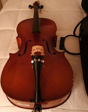 210-14 Klaus Mueller 1/2 Etude Cello With Hd Light Hard Case Best Price