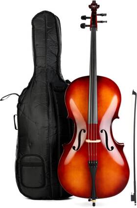 Kvc1044 Knilling 153s Sebastian Student Cello Outfit - 4/4 Size