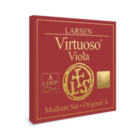 Larsen Strings 813605014804 Virtuoso Viola Professional Soloist Set With A Loop End F