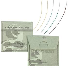 Mi&vi 43235-13511 Hamilton Violin Strings Universal Full Set 4/4 Scale G-d-a-e With Extra E-s