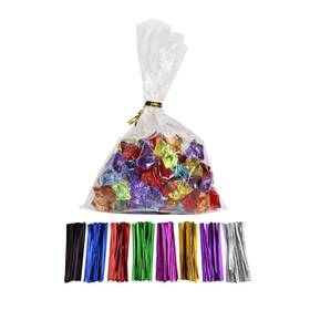 4336872261 Molotar 100 Pcs 10 In X 5 1.4mil. Clear Flat Cello Cellophane Treat Bags Good For