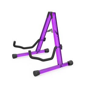 Muso 725889597860 Acrylic Guitar Floor Stand A-frame Easy Assemble And Stable For 1/2 3/4 7/