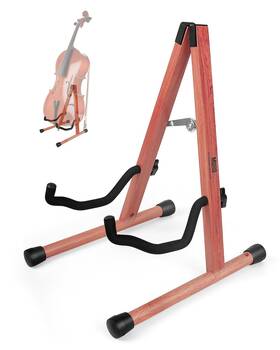 Muso 725889598461 Cello Stand With Bow Holder A-frame Floor Padded Foam Handcrafted