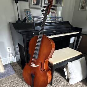 Nikolas 44vcho Full Sized Vcho Cello New