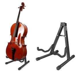 Pugdodo 713084192508 Cello Stand Adjustable Folding Support A-frame Ho