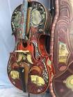 Quantrell Gosh Raven Carved Cello Hardshell Case Collectors