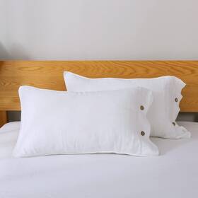 S Victory Symbol 780854195434 100% Organic Linen Pillowcases 20 Inch X30 Set Of 2 French Natura