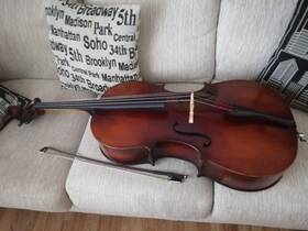 R180 Scherl & Roth And 4/4 Cello Model L4 2009 With Case Bow