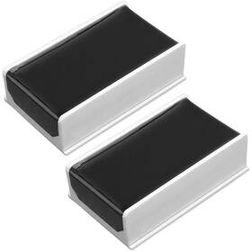 Sound Harbor 631924517741 Rosin For Violin Viola Cello Bow 2 Pack Dark Black Natural