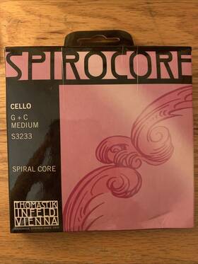 S3233 Spirocore Cello G C String Spiral Core Long Lifetime Model