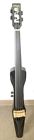 A572 Stagg Ecl 4 Bk Black Electric Cello W Bow And Carrying Bag Blem 882030191206