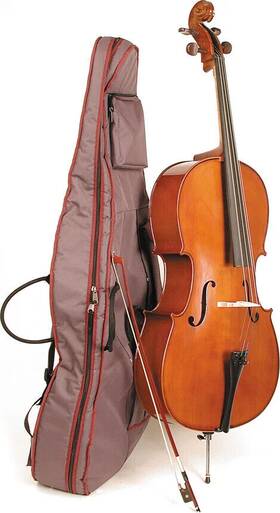 1108-1 Stentor 1108-1/4 Cello Outfit Student Series Ii 1/4