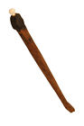 Stmp-yhm Wooden Sitar Banjira 4.75 Sympathetic Tuning Peg 844731044946