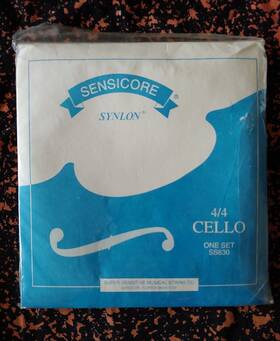 Ss630 Super Sensitive 752715063077 Sensicore Synlon Cello 4/4 Size New Inch Old Stock