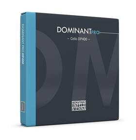 641112 Thomastik-infeld Dominant Pro Cello String Set Dp400 4/4 - Carbon Steel-chrom