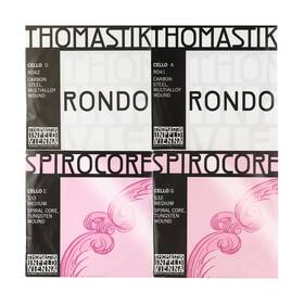 Thomastik-infeld 725987907653 Thomastik-infeld Spirocore Tungsten And Rondo Cello Strings 4/4 Full Set Spi-ro