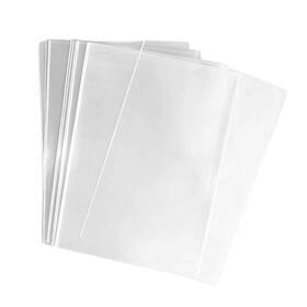 Topwel 804584767492 100 Clear Flat Cellophane Treat Bags 6x8 Inches 1.2 Mil For Gift Baskets P