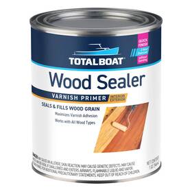 496580 Totalboat Wood Sealer - Marine Grade Sanding And Pre Varnish Primer Fo