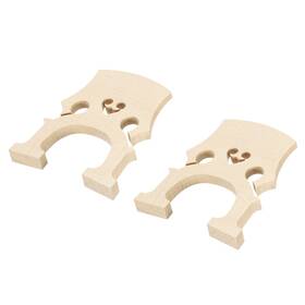 Uxcell 723115064421 4/4 Cello Bridge Maple Wood For Replacement Instrument Parts Pack Of 2