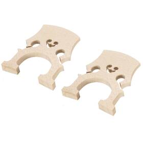 Uxcell 723115064445 Pack Of 2 1/2 Cello Bridge Maple Wood For Replacement Instrument Parts