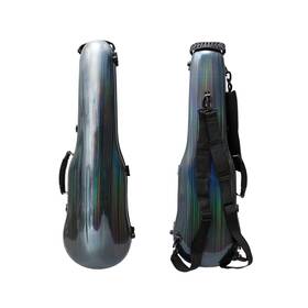 Vetimobato 918984953776 Dazzling Hard Shell Carbon Fiber Violin Box Cello Style Flight Case With Stra