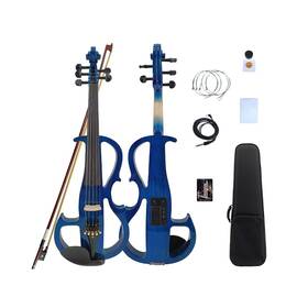 Vetimobato 918984975488 5 Strings Electric Viola 16 Inch Full Size Solid Wood Ebony Accessories With