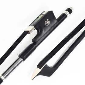 20090930100cb44 Vingobow 4/4 Size Black Horsehair Carbon Fiber Cello Bow