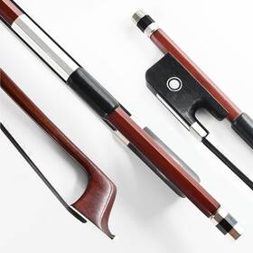 Vingobow 300c4/4 Brazilwood Cello Bow 4/4 Full Size 71.5cm Ebony Frog Natural Mongolian Black