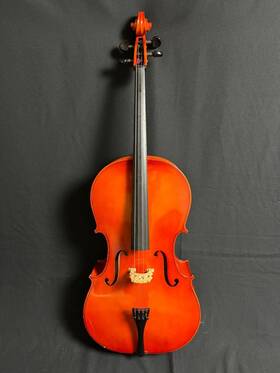 Wl1914e4 W. Lewis & Son And 4/4 Cello With Gig Bag No Bow