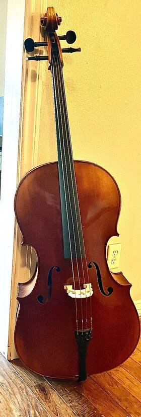 Vc7g Yamaha Brand New Never Used Cello Includes Soft Case And Bow