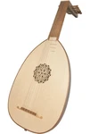Roosebeck Deluxe 6-COURSE Walnut Lute W/ Gig Bag. Fixed Price $995.00.