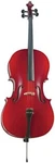 Becker 375 1/4 Size Cello With Bow And Bag - Red/brown Satin Finish. Fixed Price $599.95.