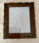 Vintage Handmade Wooden Display Case Or Art Frame Beautiful Dark. Fixed Price $14.90.