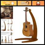 Wooden Guitar - Freestanding Holder For Acoustic, Electric, Bass, Violin &. Fixed Price $108.99.