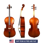New 1/2 Cello For Child Hand Made Maple Spruce Wood Ebony Fittings Bag Bow. Fixed Price $319.00.