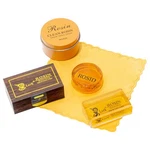 Fansjoy Violin Rosin 2 Pack Natural Low Dust W/ Case For Viola Cello. Fixed Price $14.67.