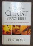 Case For Christ Study Bible Niv - Lee Strobel Editor 2009 Hc Some Wear. Fixed Price $44.44.