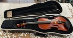 Klaus Mueller Etude 110T 3/4 Violin W/ Case & Bow - Read. Fixed Price $125.00.