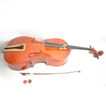 Professional 4/4 Retro Brown Acoustic Cello Maple Top With Gig Bag+bow+rosin Kit. Fixed Price $258.42.
