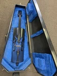 Vintage Custom Karl Knilling Porto Cello W/ Coffin Velvet Lined Electric. Fixed Price $2000.00.