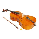 4/4 Size Cello Wood Bridge Natural Horse Tail Bow +rosin Carrying Bag. Fixed Price $298.91.
