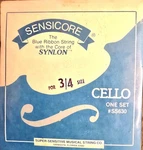Super-sensitive Sensicore Cello String Set 3/4 Size, New Old/stock. Fixed Price $39.95.