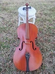 Framus Cello Copy Antonius Stradivarius Anno 1721 Made Germany 44 1/2. Fixed Price $950.00.