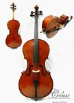 Solid Wood 3/4 Size Cello, Good Set-up +prelude Strings Bow Bag Rosin, New. Fixed Price $498.00.