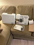Shar Euro- Pro X Electric Sewing Machine With Foot Pedal And Carrying Case. Fixed Price $175.00.