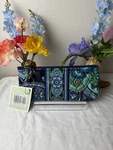 Vera Bradley Blue Rhapsody Brush And Pencil Case Nwt - Retired Pattern, Last One. Fixed Price $35.00.
