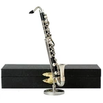 Dselvgvu Miniature Bass Clarinet With Stand Case Musical Instrument .... Fixed Price $24.71.
