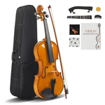 Acoustic Violin Basswood With Hard Case Bow Rosin Bridge For Student Xmas Gift. Fixed Price $43.99.