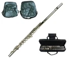 Merano Silver Flute With Carrying Case+music Sheet Bag+accessories. Fixed Price $79.99.